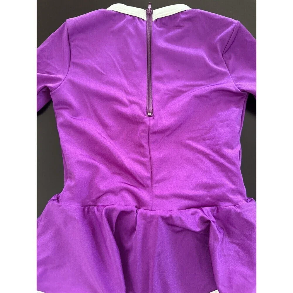 Weissman Dance Costume Weissman Pump Up The Jam sequin purple girl's MC 11/12